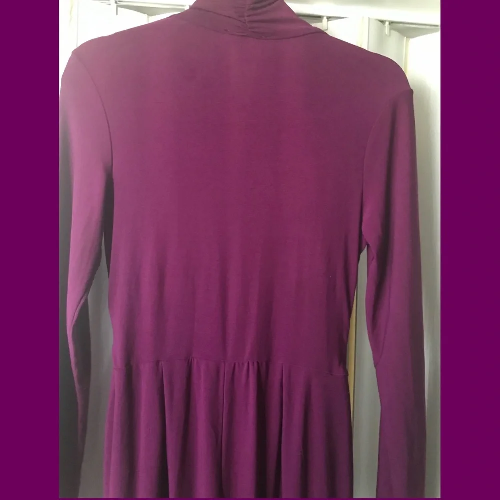 Venus Women’s Purple Long Sleeve Jumpsuit Size S